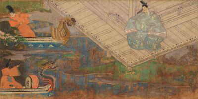 紫式部日記絵巻（藤田美術館蔵）第二図 国宝、鎌倉時代
